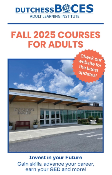 Cover of Fall 2025 Adult Learning Institute course catalog