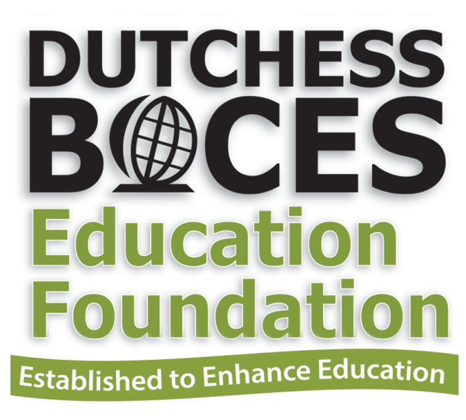 Dutchess BOCES Education Foundation logo with a green ribbon saying, "Estabished to Enhance Education:
