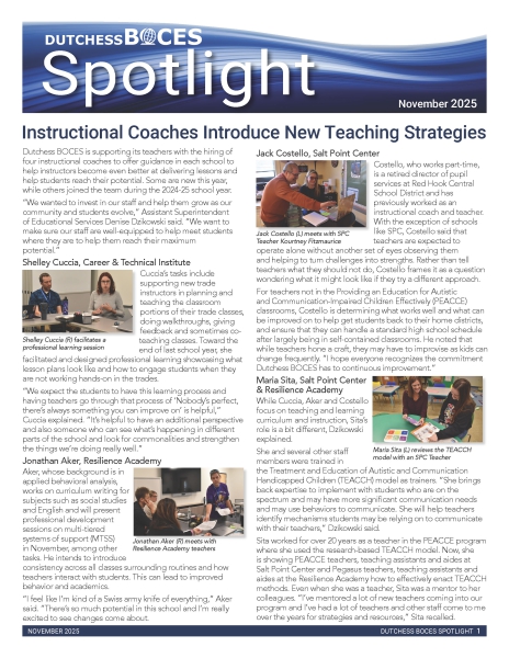 November 2025 Spotlight cover