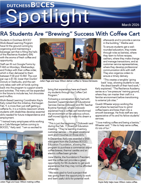 March Spotlight cover