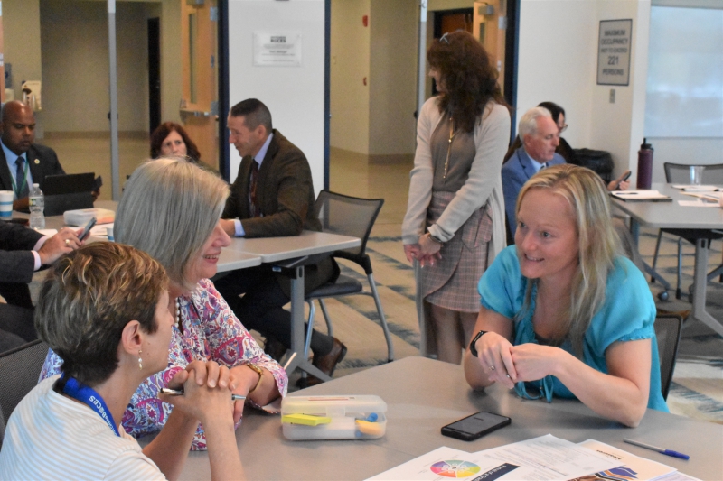 Attendees broke into groups to discuss recommendations and share thoughts.