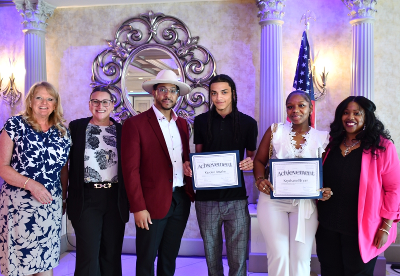Dutchess BOCES administrators and Resilience Academy distinguished graduates