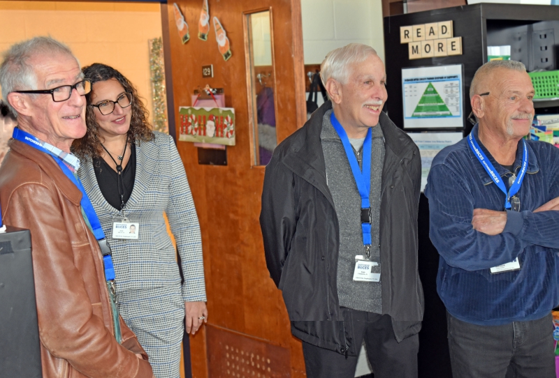 Board members tour Salt Point Center