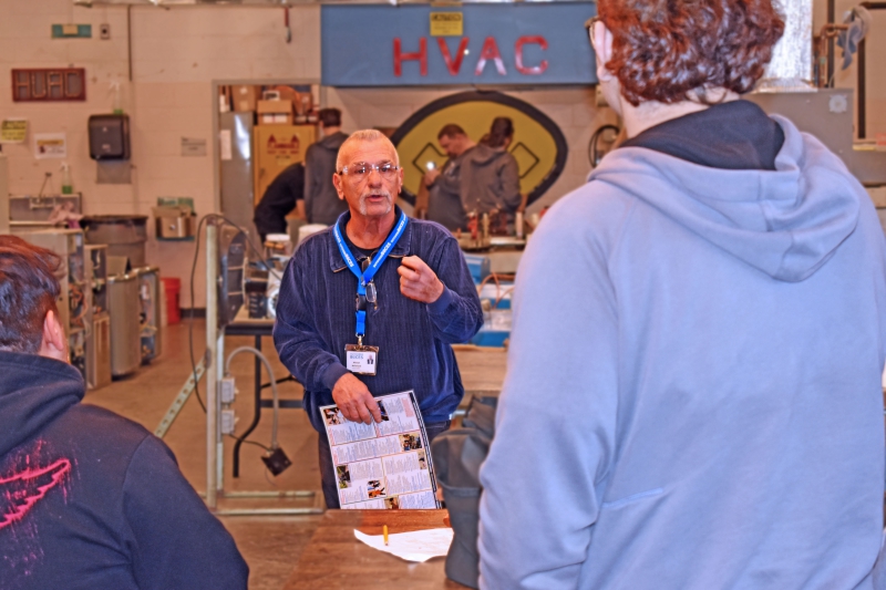 Members of the Dutchess BOCES Board of Education toured the Career and Technical Institute.