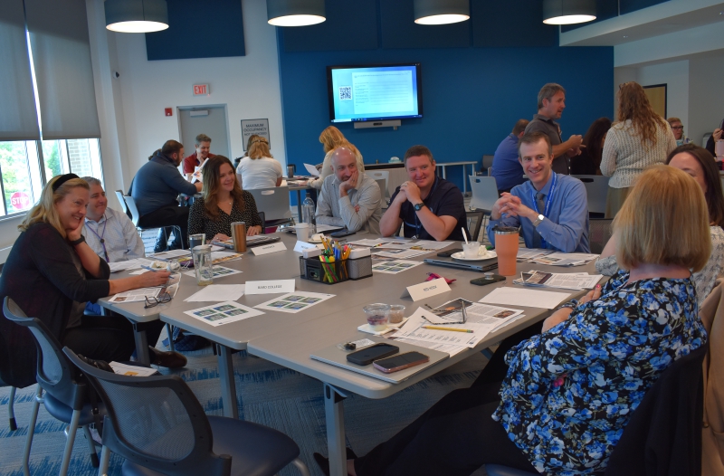 Dutchess BOCES Educational Resources staff helped facilitate local discussion on the numeracy briefs.