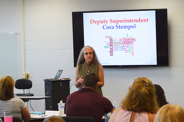 [PIC] Deputy Superintendent Cora Stempel